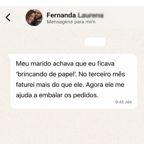Depoimento de Fernanda Laurena